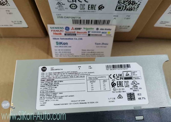 25B-D4P0N114 Allen Bradley Inverter 25BD4P0N114 PowerFlex AC Drive