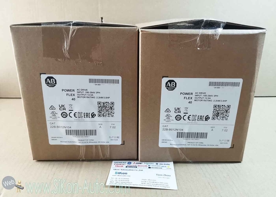 22B-B012N104 Allen Bradley Inverter 22BB012N104  PowerFlex 40- 2.2 kW (3 HP) AC Drive