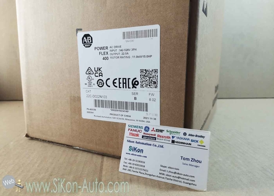 22C-D022N103 Allen Bradley Inverter 22CD022N103 PowerFlex 400- 11 kW (15 HP) AC Drive