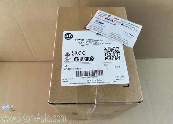 22F-D2P5N103 Allen Bradley Inverter 22FD2P5N103  No Filter, PowerFlex 4M- 0.75 kW (1 HP) AC Drive