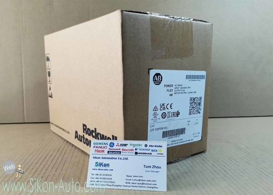 22F-D6P0N103 Allen Bradley Inverter 22FD6P0N103 No Filter PowerFlex 4M-2.2 kW (3 HP) AC Drive