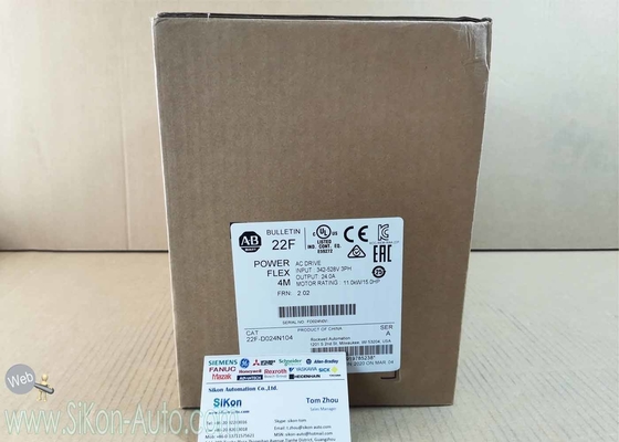 22F-D024N104 Allen Bradley Inverter 22FD024N104  No Filter, PowerFlex 4M- 11 kW (15 HP) AC Drive