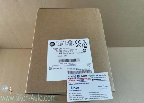 22F-D024N104 Allen Bradley Inverter 22FD024N104  No Filter, PowerFlex 4M- 11 kW (15 HP) AC Drive