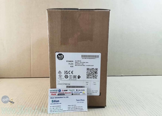 25B-D1P4N104 Allen Bradley Inverter 25BD1P4N104  PowerFlex 525 0.4kW (0.5Hp) AC Drive