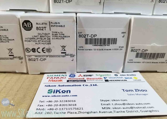 802T-DP Allen Bradley Inverter 802TDP  Metal Plug-In Oiltight Limit Switch