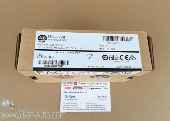 1762-IA8 Allen Bradley CPU module 1762IA8 MicroLogix 8 Point Digital Input Module