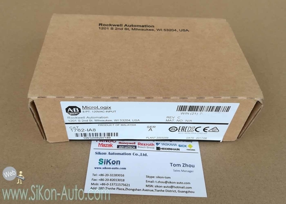 1762-IA8 Allen Bradley CPU module 1762IA8 MicroLogix 8 Point Digital Input Module