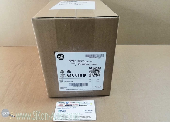 22A-D6P0N104 Allen Bradley Inverter 22AD6P0N104  PowerFlex 4 2.2 kW (3 Hp) AC Drive