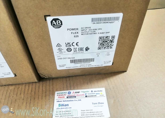 25B-D013N104 Allen Bradley Inverter 25BD013N104 PowerFlex 525 5.5kW (7.5Hp) AC Drive