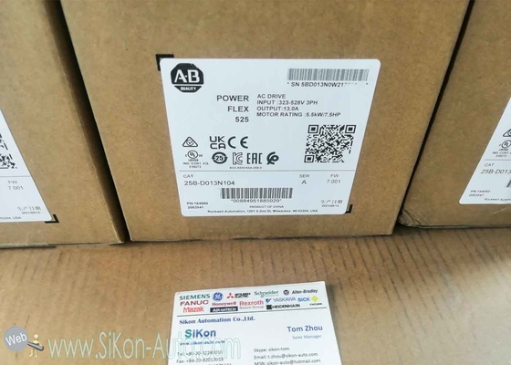 25B-D013N104 Allen Bradley Inverter 25BD013N104 PowerFlex 525 5.5kW (7.5Hp) AC Drive