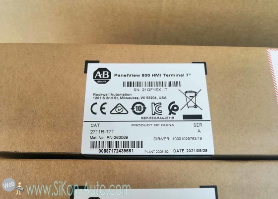 2711R-T7T Allen Bradley Touch Screen 2711RT7T PANELVIEW 800 7-INCH HMI TERMINAL