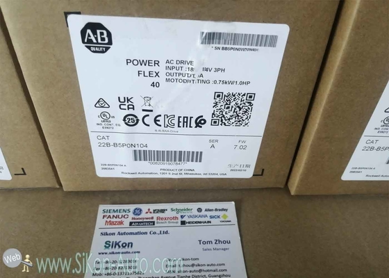 22B-B5P0N104 Allen Bradley Inverter 22BB5P0N104  PowerFlex 40- 0.75 kW (1 HP) AC Drive