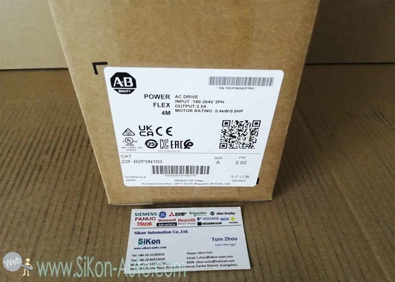 22F-B2P5N103 Allen Bradley Inverter 22FB2P5N103  PowerFlex 4M- 0.4 kW (0.5 HP) AC Drive