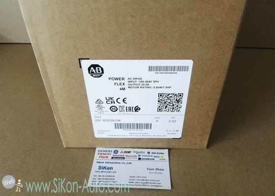 22F-B025N104 Allen Bradley Inverter 22FB025N104  PowerFlex 4M- 5.5 kW (7.5 HP) AC Drive