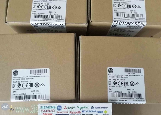 2080-LC30-10QVB Allen Bradley PLC module 2080LC3010QVB Micro830  10 I/O Controller