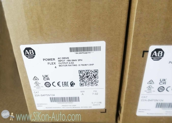 22A-B4P5N104 Allen Bradley Inverter 22AB4P5N104  PowerFlex 4- 0.75 kW (1 HP) AC Drive