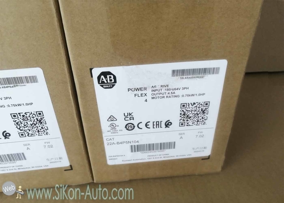 22A-B4P5N104 Allen Bradley Inverter 22AB4P5N104  PowerFlex 4- 0.75 kW (1 HP) AC Drive