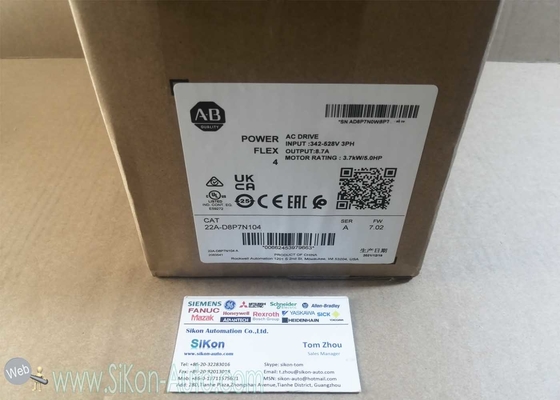 22A-D8P7N104 Allen Bradley Inverter 22AD8P7N104  PowerFlex 4 3.7 kW (5 Hp) AC Drive