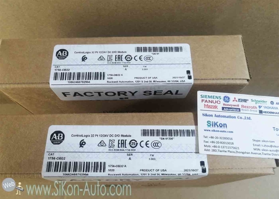 1756-OB32 Allen Bradley PLC module 1756OB32  ControlLogix 32 Pt 12/24V DC D/O Module