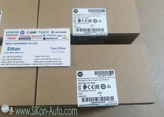 2085-IQ16 Allen Bradley PLC module 2085IQ16 Micro800 16 Point  Digital Input Module