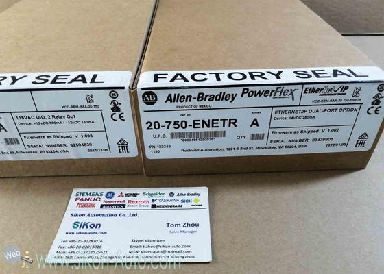 20-750-ENETR Allen Bradley PLC module 20750ENETR PowerFlex 750 EtherNet-IP Adapter