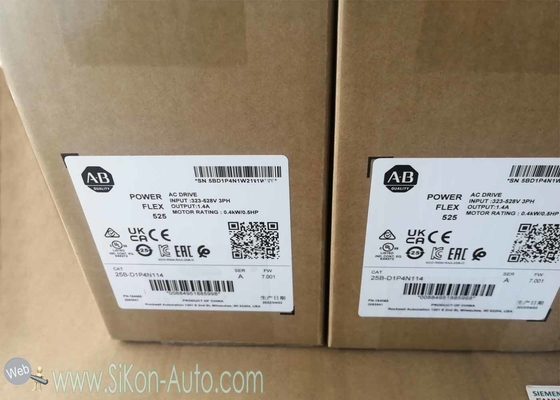 25B-D1P4N114 Allen Bradley Inverter 25BD1P4N114  PowerFlex 525 0.4kW (0.5Hp) AC Drive