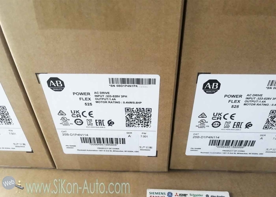 25B-D1P4N114 Allen Bradley Inverter 25BD1P4N114  PowerFlex 525 0.4kW (0.5Hp) AC Drive
