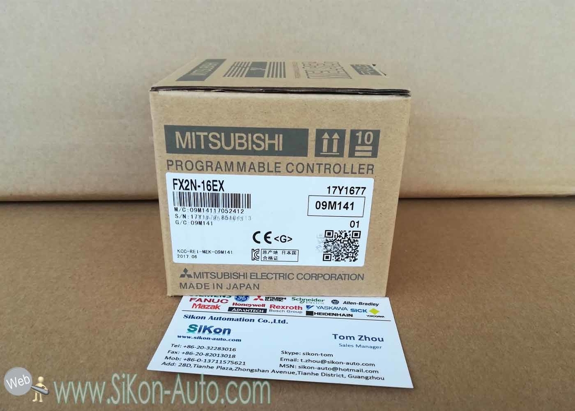 Mitsubishi FX2N-16EX-ES Input module 24VDC 5mA Mitsubishi PLC FX2N-16EX-ES NEW In Box