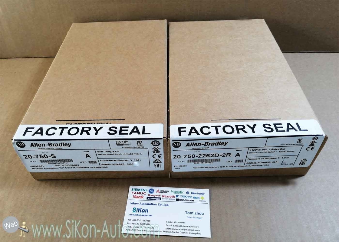 20-750-2262D-2R Allen Bradley PLC module 207502262D2R PowerFlex 750 115V AC IO Option module