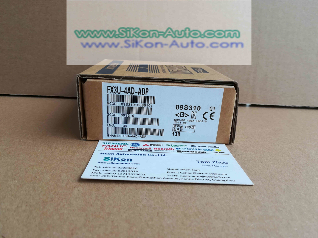 FAST Supply New Mitsubishi FX3U-4AD-ADP new in box FX3U4ADADP fast shipping