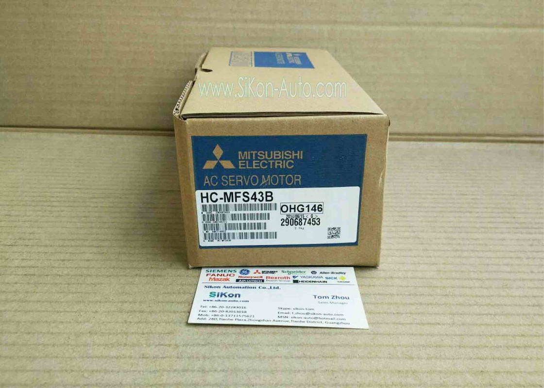 Mitsubishi Servo Motor HC-MFS43B FAST Shipping 400W motor HC-MFS43B with Brake HCMFS43B New in Box