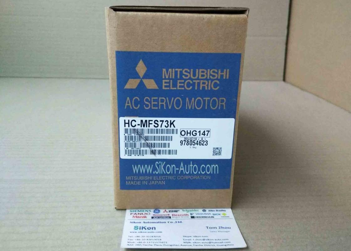 Mitsubishi Servo Motor HC-MFS73K with Keyway FAST Shipping 750W motor HC-MFS73-K HCMFS73K new in box