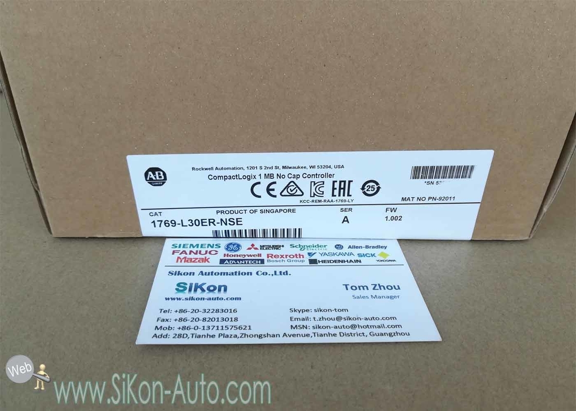 1769-L30ER-NSE Allen Bradley CPU module 1769L30ERNSE CompactLogix 1 MB No Cap Controller